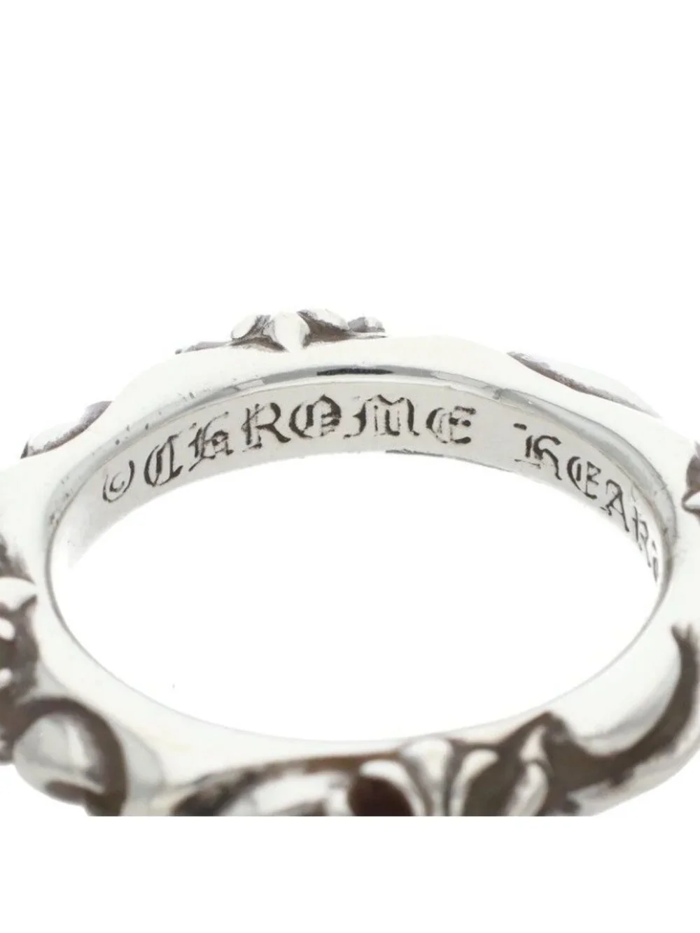 Chrome Hearts Sbt Band Silver Ring